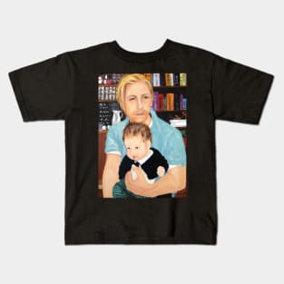 dad and baby Kids T-Shirt